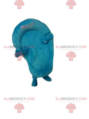 Mascotte de REDBROKOLY, pieuvre grise géante. Déguisement poulpe / REDBROKO_012707 1