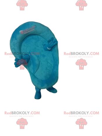 Mascotte de REDBROKOLY, pieuvre grise géante. Déguisement poulpe / REDBROKO_012707 2