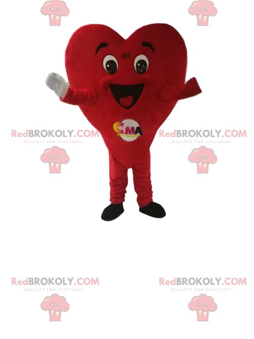 Red LEGO part REDBROKOLY mascot. Lego costume / REDBROKO_012732