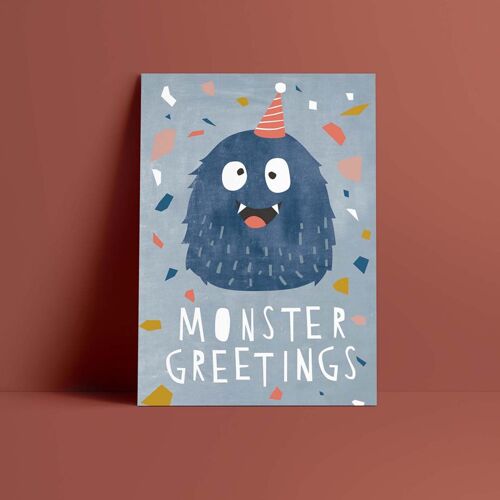 Postkarte // Monster Greetings