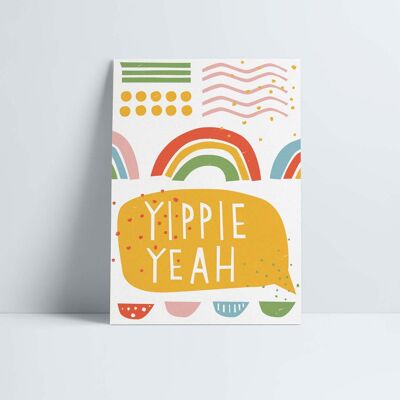 Postcard // »Yippie Yeah«