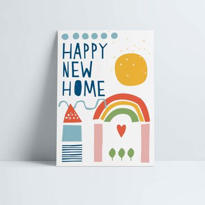 Postcard // »Happy New Home«