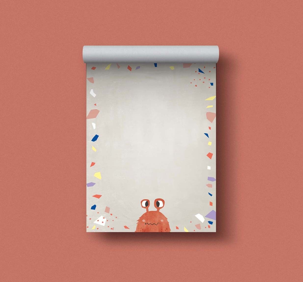 Notepad DIN A6 // Monster red