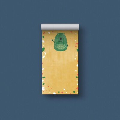 piccolo blocco note // verde mostro