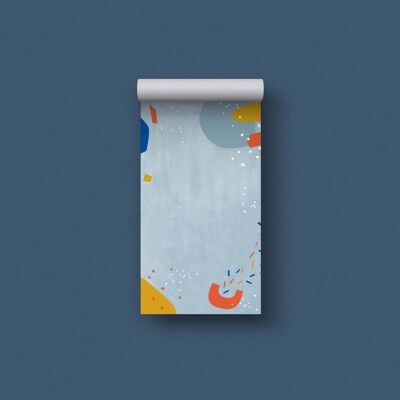 small notepad // pattern blue