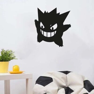 Gengar Pokémon wanddecoratie - Neeklein