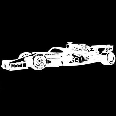 F1 raceauto - Wit Neegroot