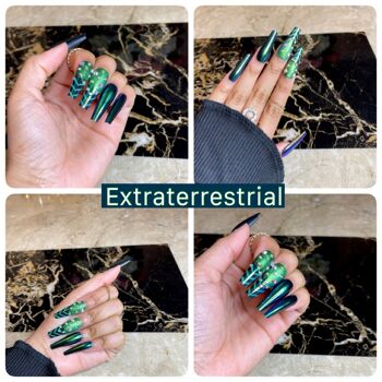 Lux Beauty Nails - Paradis bleu 3