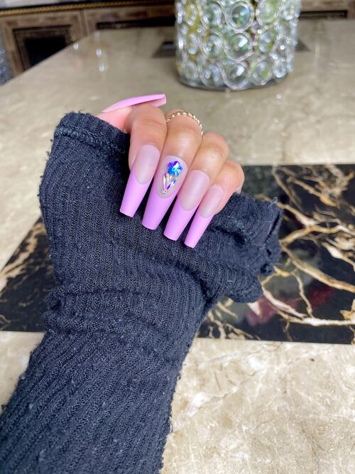 Lux Beauty Nails - Bling Pink