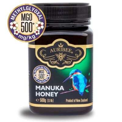 100% Pure, rauwe Manuka Honing MGO 500+ (500 gram)