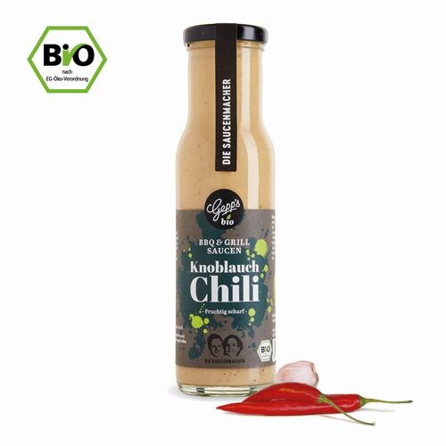 Gepp's BIO KNOBLAUCH CHILI SAUCE, 250 ml