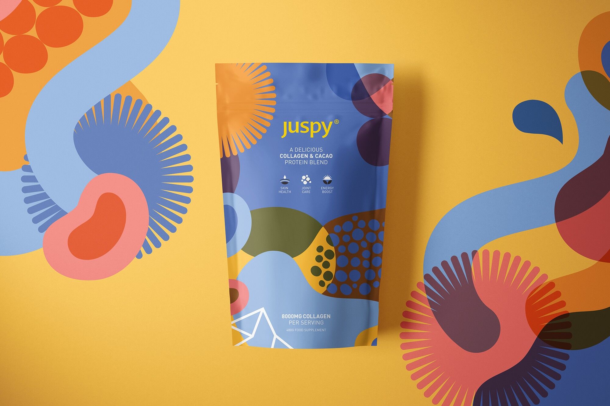 Juspy Collagen-Kakao-Mischung