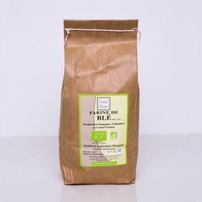 Organic wheat flour T110 (1kg)