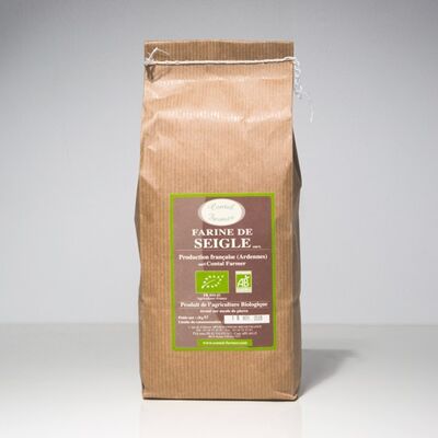 Harina de centeno ecológica (1 kg)