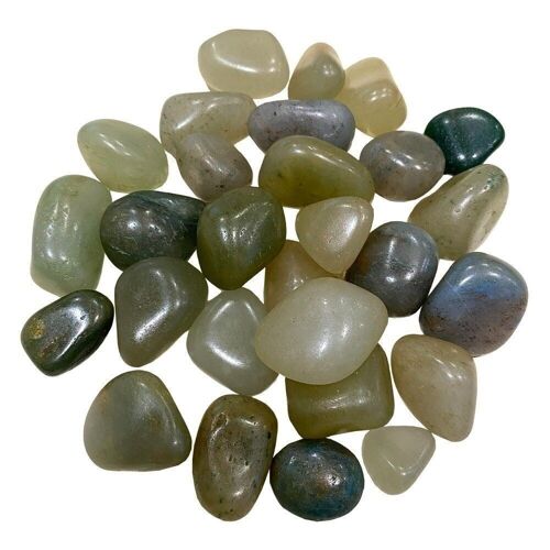 Tumbled Crystals, 250g Pack, Green Aventurine