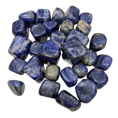 Cristaux roulés, paquet de 250 g, Sodalite