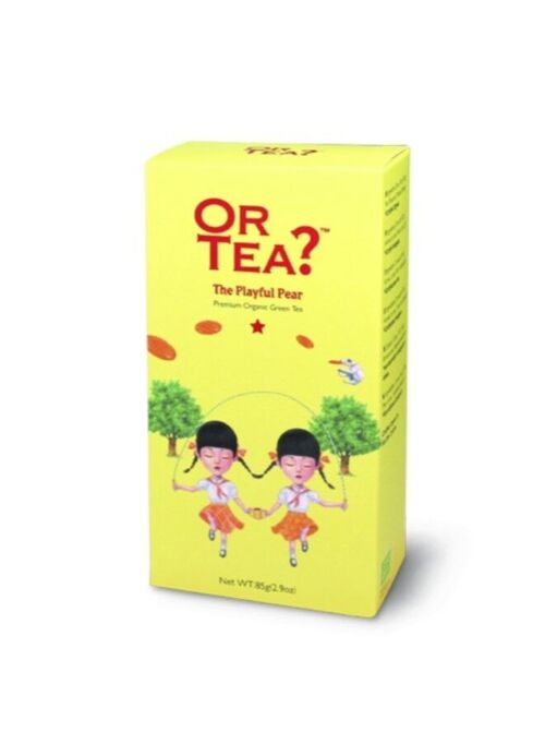 Playful Pear - Organic green tea with pear - refill - 85g