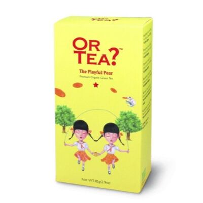 Playful Pear - Té verde orgánico con pera - recarga - 85g