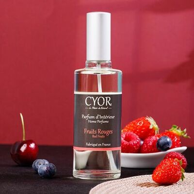 Parfum d'ambiance Fruits Rouges 100ml - Rechargeable
