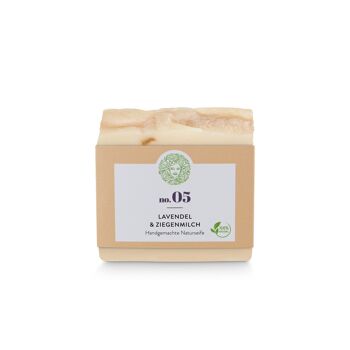 no.05 Savon Visage Lavande & Lait de Chèvre - 60 g 1