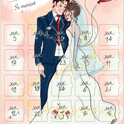Calendario posterior a la boda