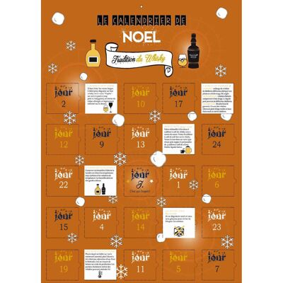 Vorher-Nachher-Kalender 25 Whisky-Traditionen