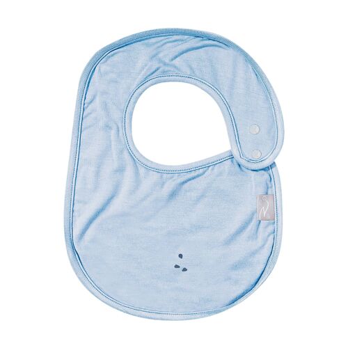 Jersey Bamboo BIBS 2 pcs. Set - LIGHT BLUE