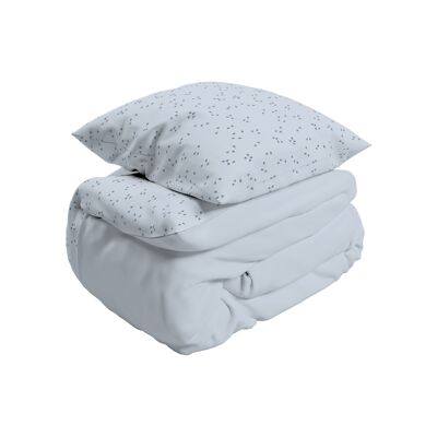 Funda nórdica para cama con funda de almohada - GLOBOS AZULES CLAROS