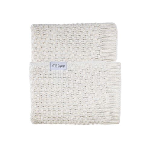 Cotton and Bamboo blanket for pram/cradle  - MILK