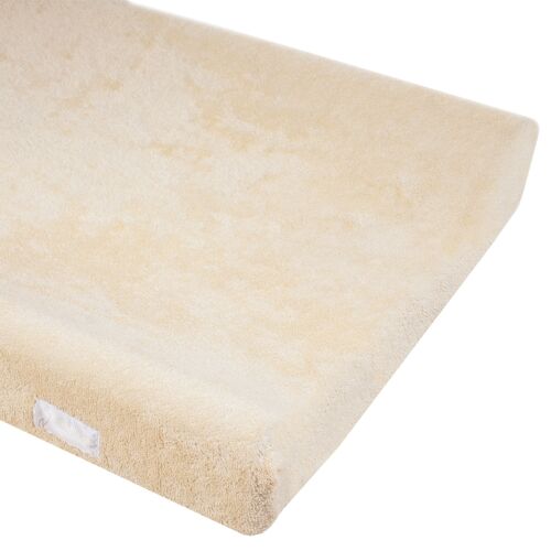 Bamboo sponge cover for PVC changin pad - IVORY