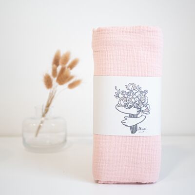 Musselin-Decke, Nude Pink