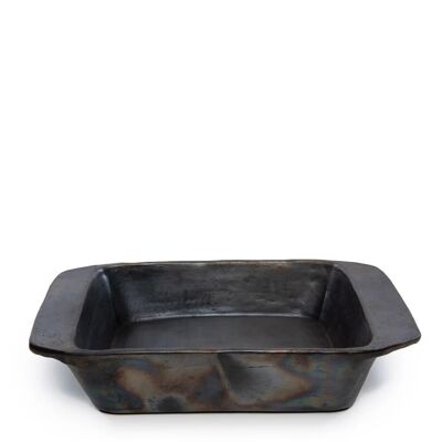 Bandeja de horno quemada - Negra