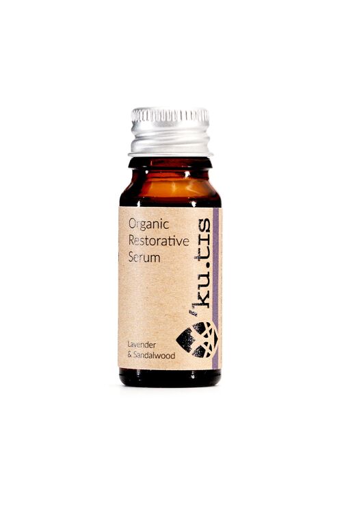 Organic Serums - 10ml - Restorative Serum: Sandalwood  & Lavender / RES10