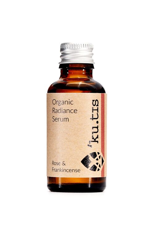 Organic Serums - 30ml - Radiance Serum: Rose with Frankincense & Geranium / RAD30