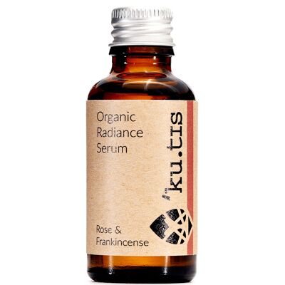 Organic Serums - 30ml - Radiance Serum: Rose with Frankincense & Geranium / RAD30