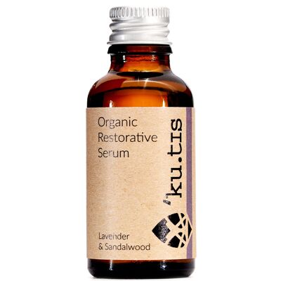 Organic Serums - 30ml - Restorative Serum: Sandalwood  & Lavender / RES30