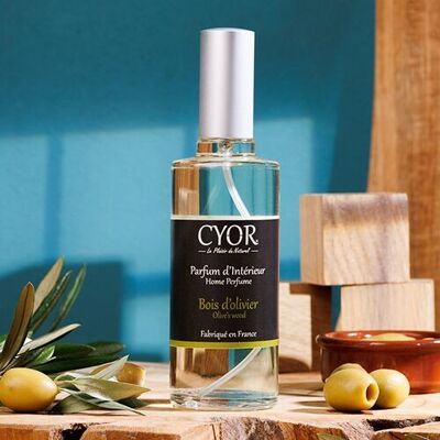 Parfum d'ambiance Bois d'olivier 100ml - Rechargeable
