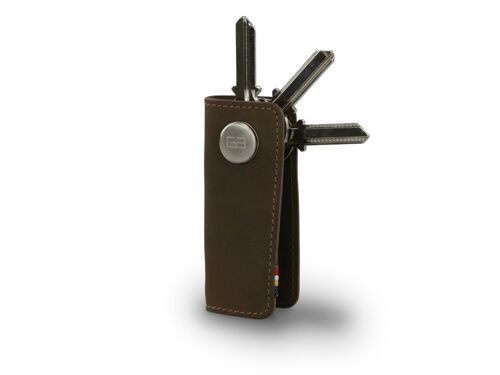 Lusso Key Holder - Java Brown