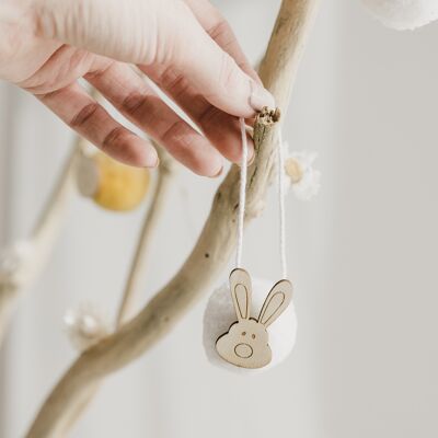 Cute Easter Bunny Hanging Decoration