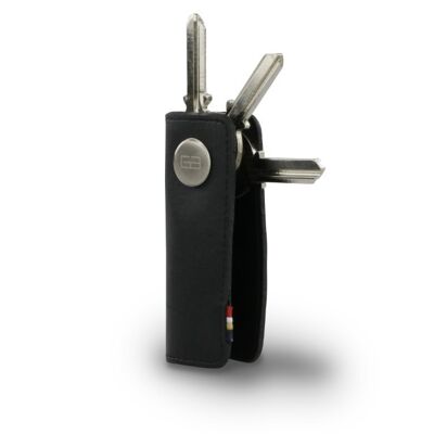 Lusso Key Holder - Vegan Black