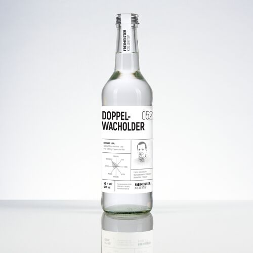 DOPPELWACHOLDER 052 – Dry Gin/Wacholdergeist 43 % vol
