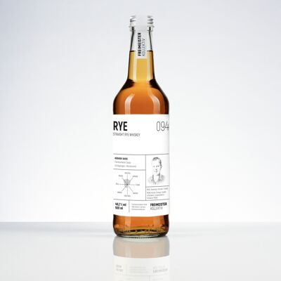 RYE 094 – Whisky di segale liscio 48,2% vol