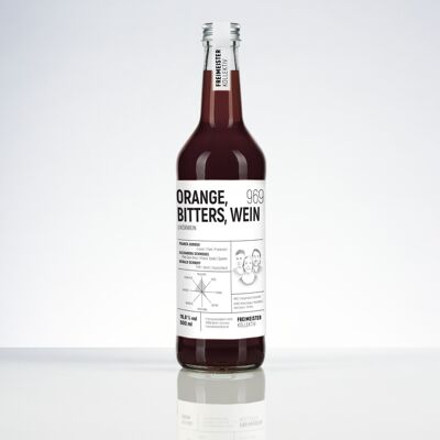 ORANGE, BITTERS, WINE 969 – aperitif liqueur 19.4% vol