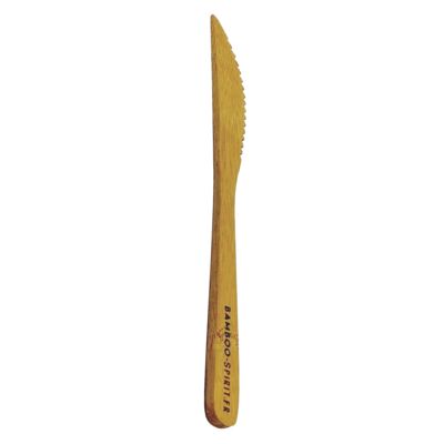 cuchillo de bambú