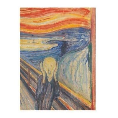 Cuaderno de bocetos de arte de tapa blanda, Munch, El grito