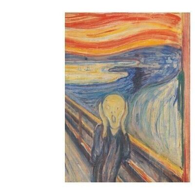 Quaderno da disegno con copertina morbida, Munch, L'urlo