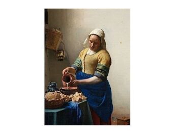 Carnet de croquis à couverture souple, Vermeer, Laitière 1