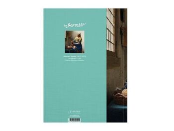 Carnet de croquis à couverture souple, Vermeer, Laitière 2
