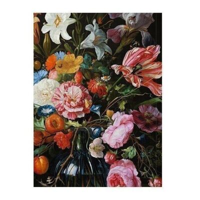 Softcover art sketchbook, De Heem, Flower Still Life