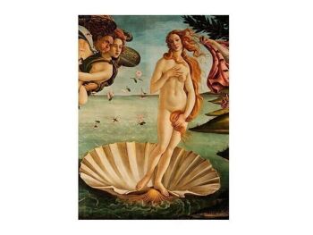 Carnet de croquis d'art à couverture souple, Botticelli, Naissance de Vénus 1